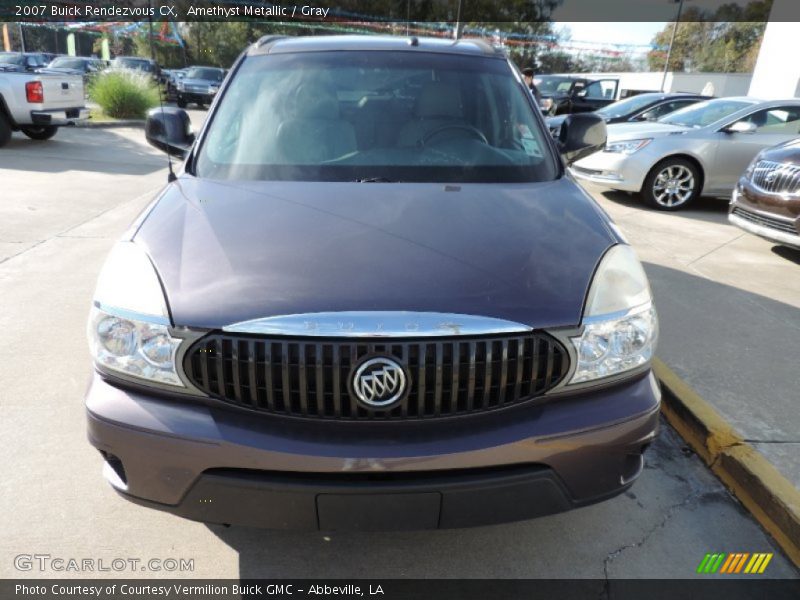 Amethyst Metallic / Gray 2007 Buick Rendezvous CX