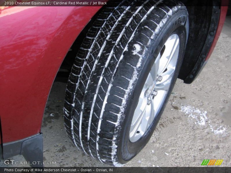 Cardinal Red Metallic / Jet Black 2010 Chevrolet Equinox LT