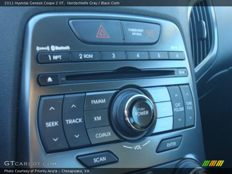Nordschleife Gray / Black Cloth 2011 Hyundai Genesis Coupe 2.0T