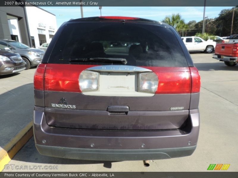 Amethyst Metallic / Gray 2007 Buick Rendezvous CX