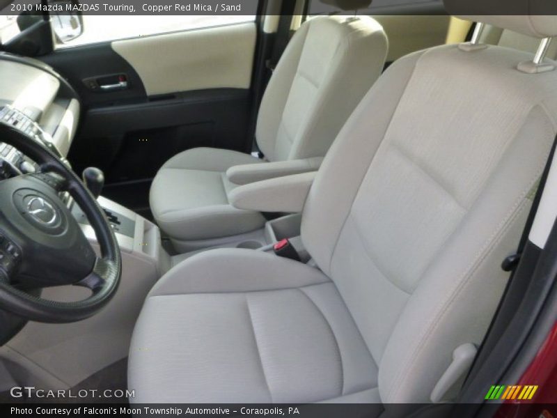 Copper Red Mica / Sand 2010 Mazda MAZDA5 Touring