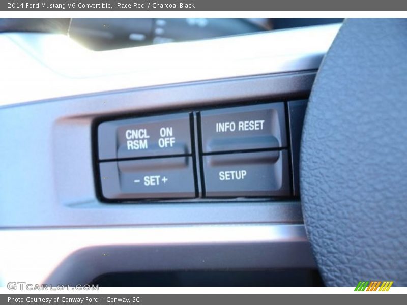 Race Red / Charcoal Black 2014 Ford Mustang V6 Convertible