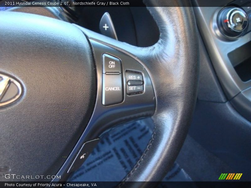 Nordschleife Gray / Black Cloth 2011 Hyundai Genesis Coupe 2.0T