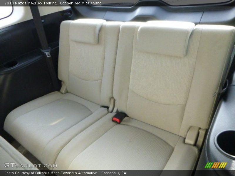 Copper Red Mica / Sand 2010 Mazda MAZDA5 Touring