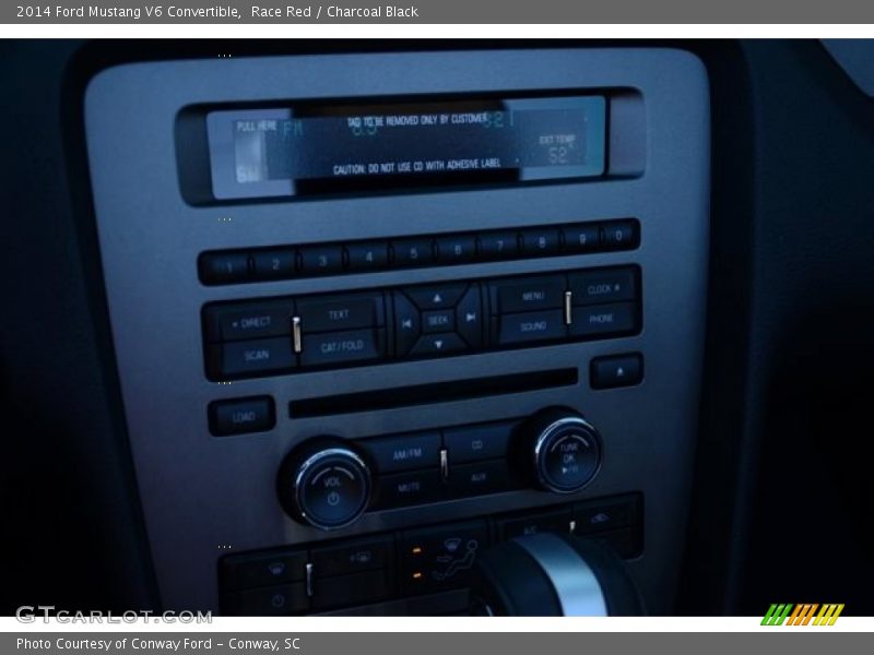 Race Red / Charcoal Black 2014 Ford Mustang V6 Convertible