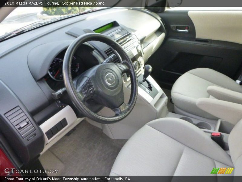 Copper Red Mica / Sand 2010 Mazda MAZDA5 Touring