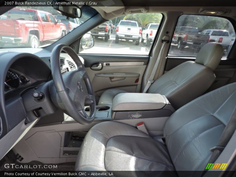 Amethyst Metallic / Gray 2007 Buick Rendezvous CX