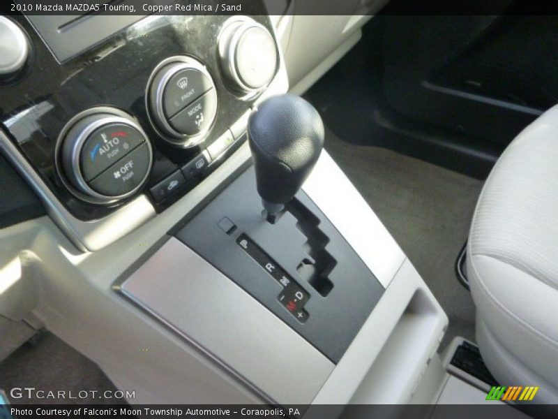 Copper Red Mica / Sand 2010 Mazda MAZDA5 Touring