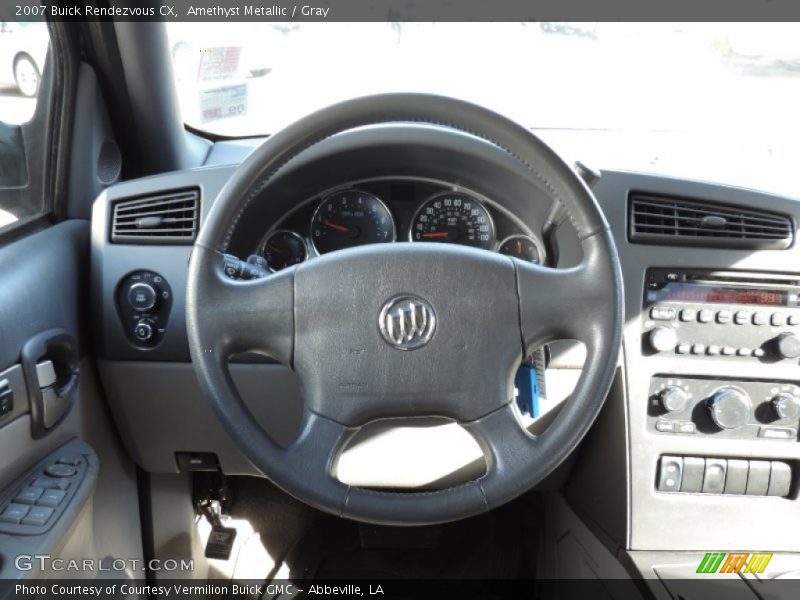 Amethyst Metallic / Gray 2007 Buick Rendezvous CX