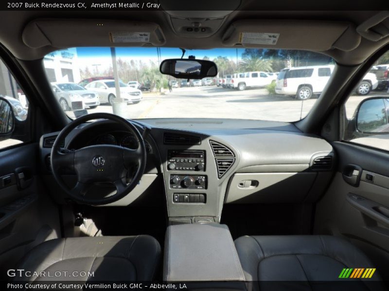 Amethyst Metallic / Gray 2007 Buick Rendezvous CX
