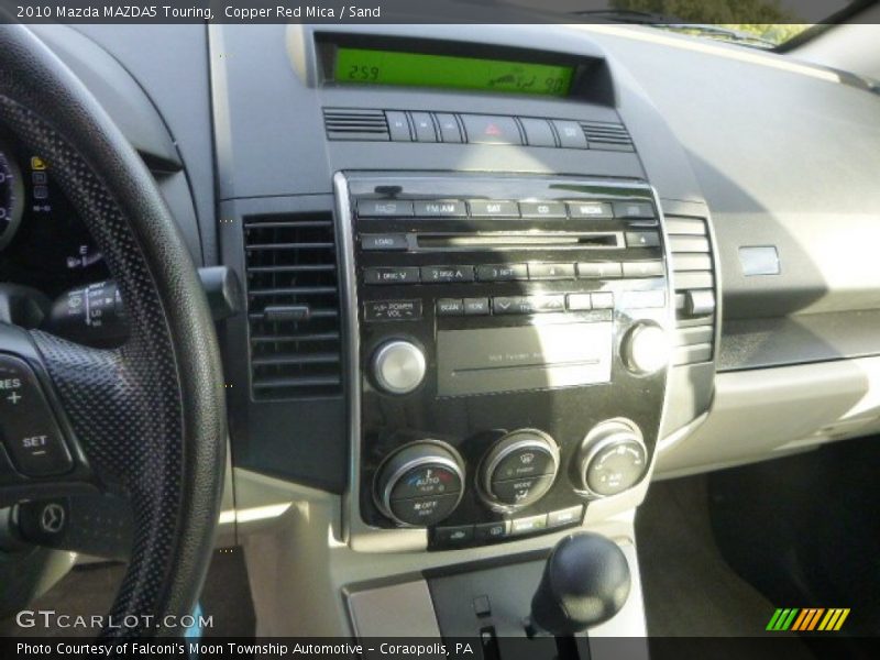 Copper Red Mica / Sand 2010 Mazda MAZDA5 Touring