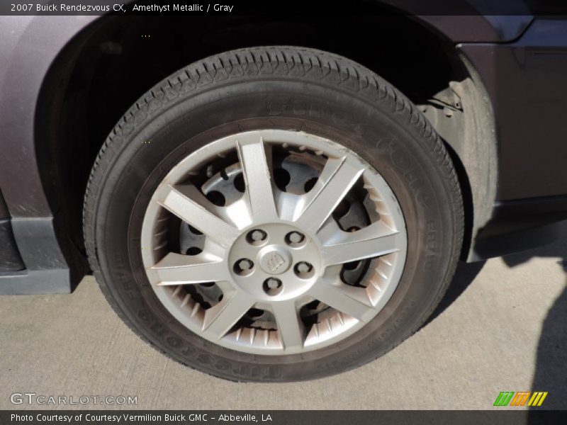 Amethyst Metallic / Gray 2007 Buick Rendezvous CX