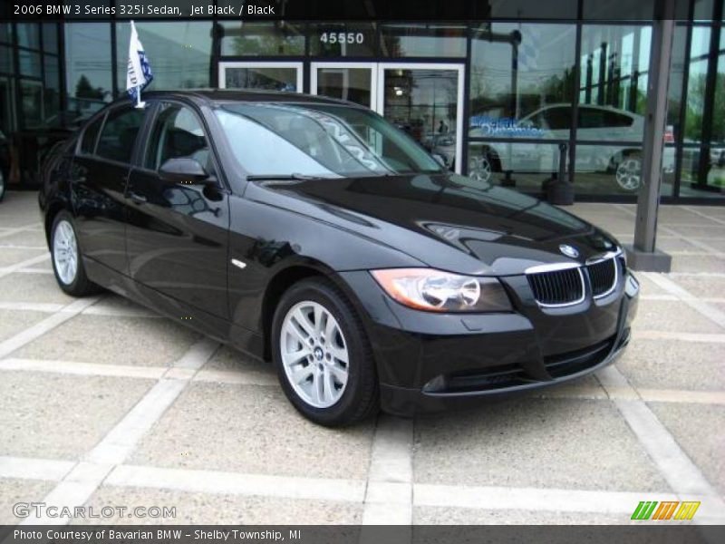 Jet Black / Black 2006 BMW 3 Series 325i Sedan