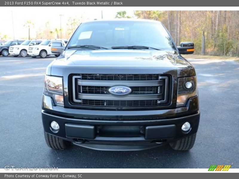 Tuxedo Black Metallic / Black 2013 Ford F150 FX4 SuperCrew 4x4