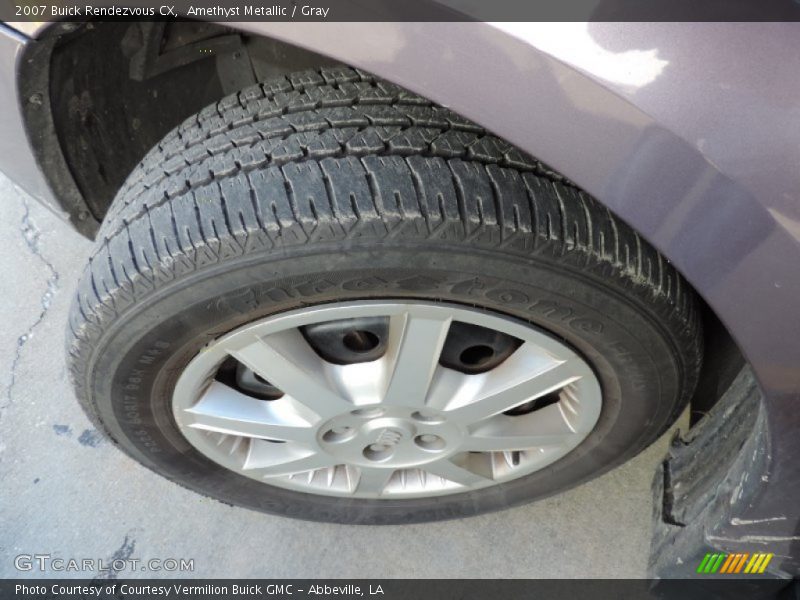 Amethyst Metallic / Gray 2007 Buick Rendezvous CX