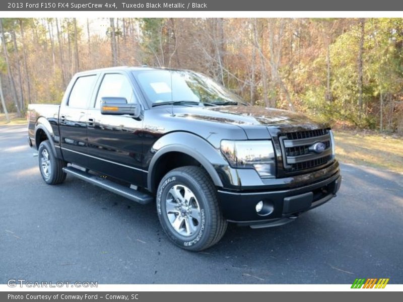 Tuxedo Black Metallic / Black 2013 Ford F150 FX4 SuperCrew 4x4