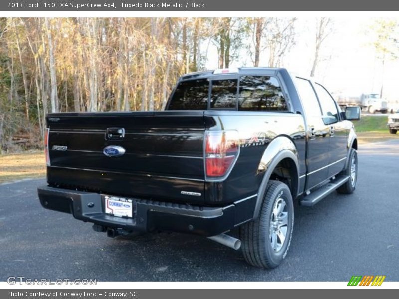 Tuxedo Black Metallic / Black 2013 Ford F150 FX4 SuperCrew 4x4
