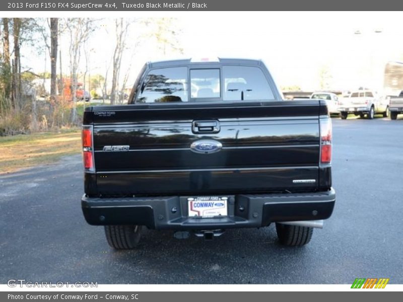 Tuxedo Black Metallic / Black 2013 Ford F150 FX4 SuperCrew 4x4