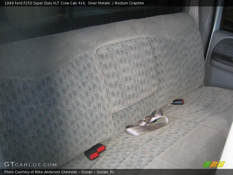 Silver Metallic / Medium Graphite 1999 Ford F250 Super Duty XLT Crew Cab 4x4