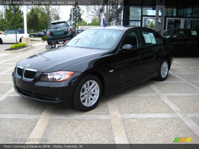 Jet Black / Black 2006 BMW 3 Series 325i Sedan