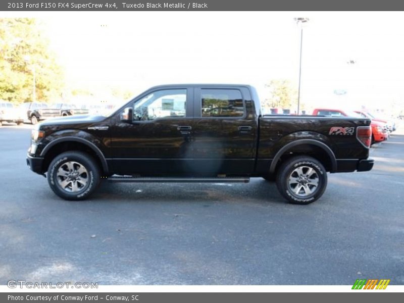 Tuxedo Black Metallic / Black 2013 Ford F150 FX4 SuperCrew 4x4