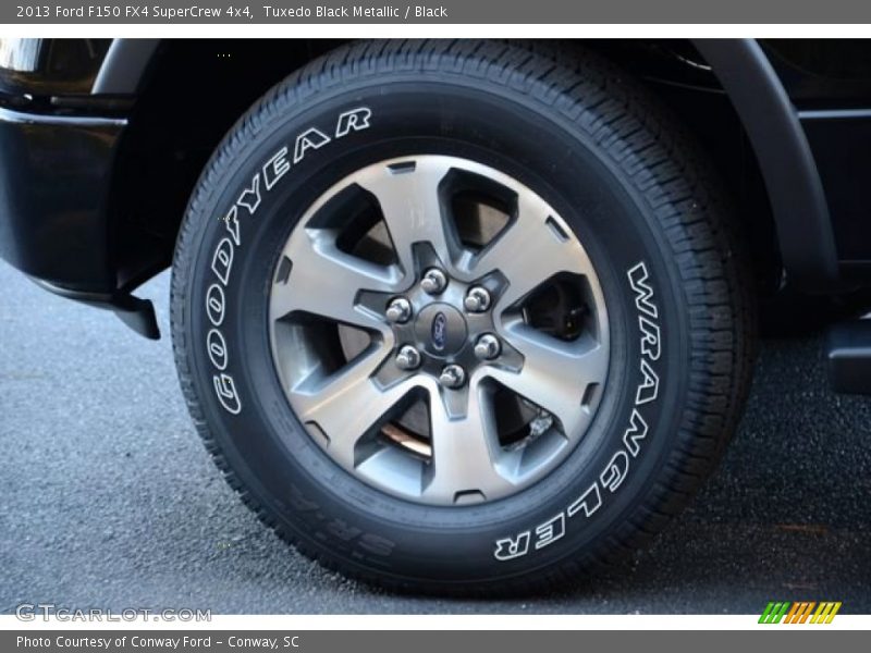 Tuxedo Black Metallic / Black 2013 Ford F150 FX4 SuperCrew 4x4