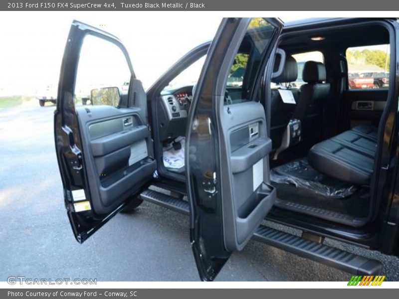 Tuxedo Black Metallic / Black 2013 Ford F150 FX4 SuperCrew 4x4