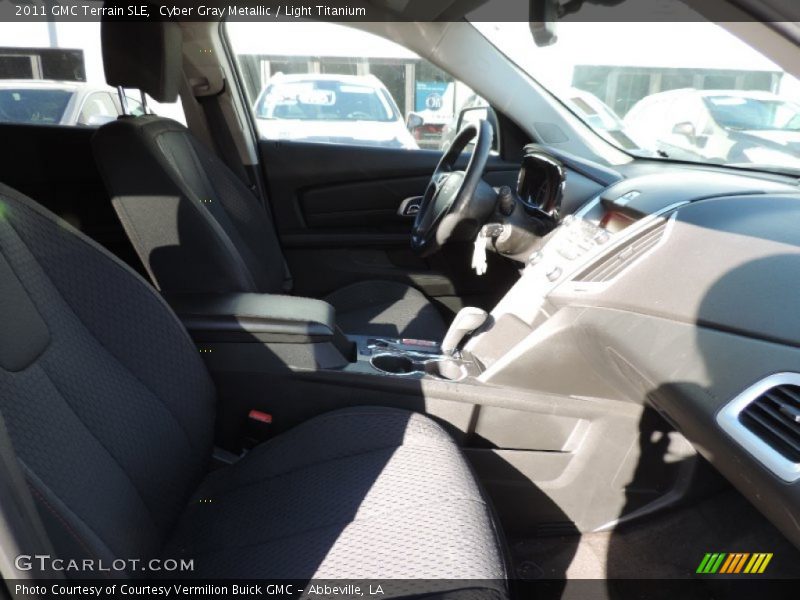 Cyber Gray Metallic / Light Titanium 2011 GMC Terrain SLE