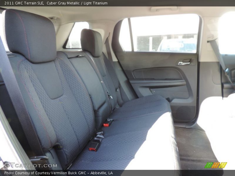 Cyber Gray Metallic / Light Titanium 2011 GMC Terrain SLE