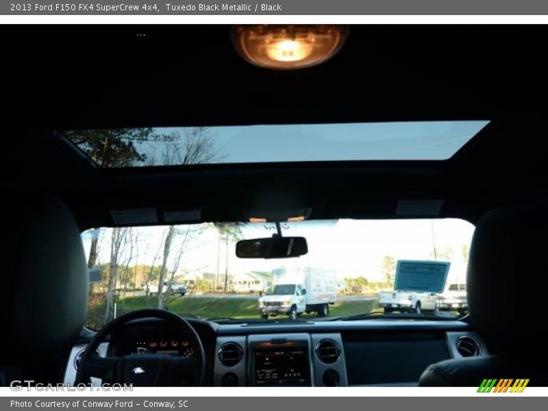 Tuxedo Black Metallic / Black 2013 Ford F150 FX4 SuperCrew 4x4