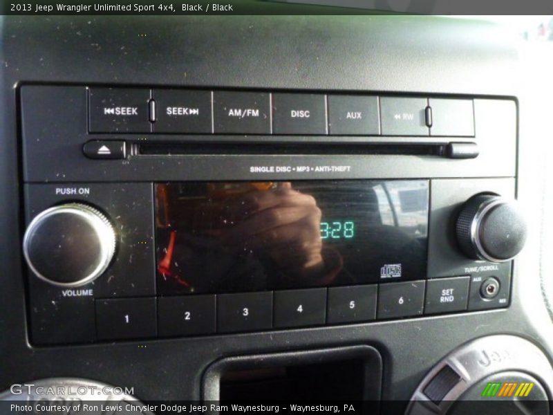Black / Black 2013 Jeep Wrangler Unlimited Sport 4x4