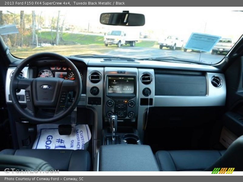 Tuxedo Black Metallic / Black 2013 Ford F150 FX4 SuperCrew 4x4