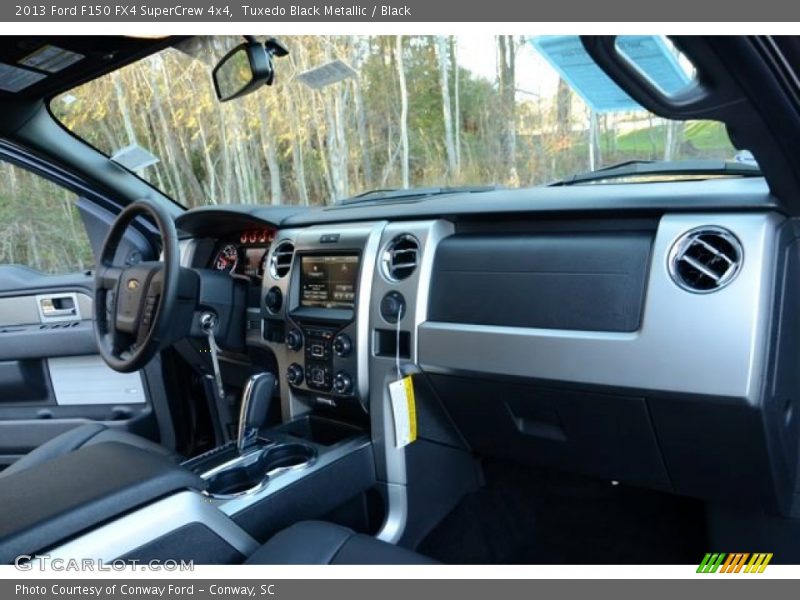 Tuxedo Black Metallic / Black 2013 Ford F150 FX4 SuperCrew 4x4