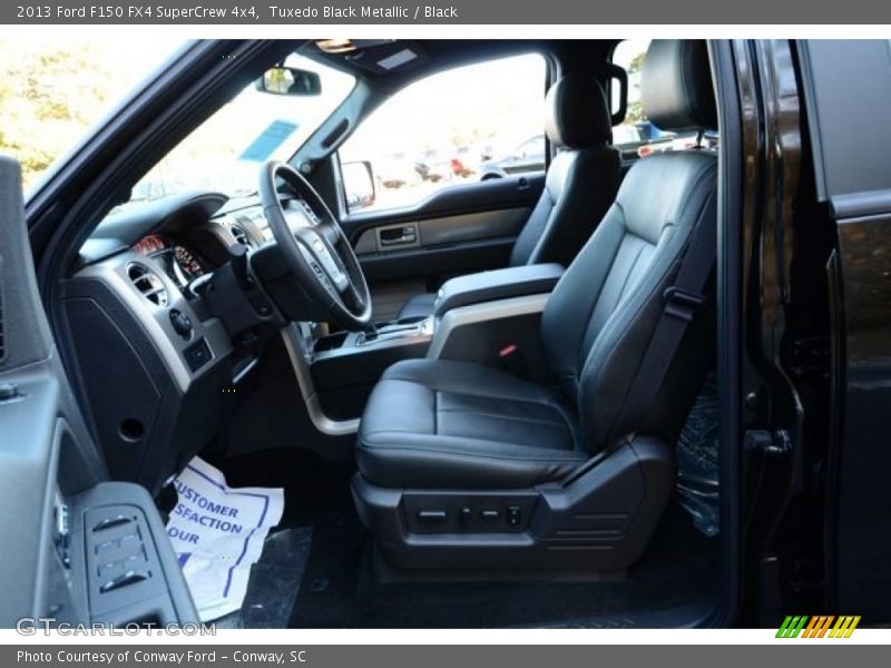 Tuxedo Black Metallic / Black 2013 Ford F150 FX4 SuperCrew 4x4
