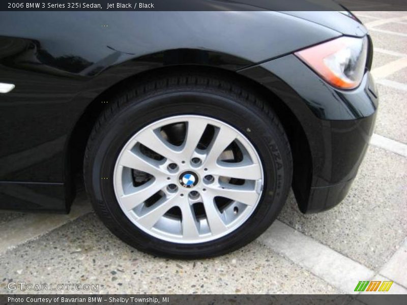 Jet Black / Black 2006 BMW 3 Series 325i Sedan