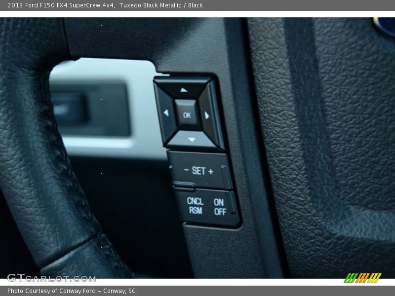 Tuxedo Black Metallic / Black 2013 Ford F150 FX4 SuperCrew 4x4