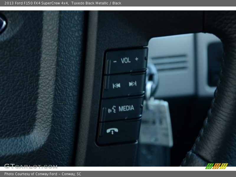 Tuxedo Black Metallic / Black 2013 Ford F150 FX4 SuperCrew 4x4