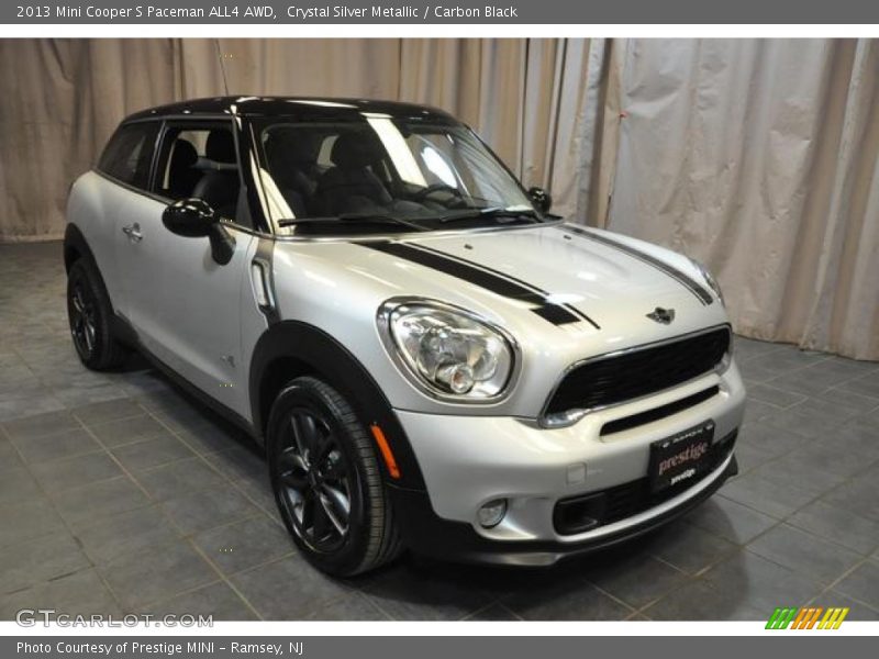 Crystal Silver Metallic / Carbon Black 2013 Mini Cooper S Paceman ALL4 AWD