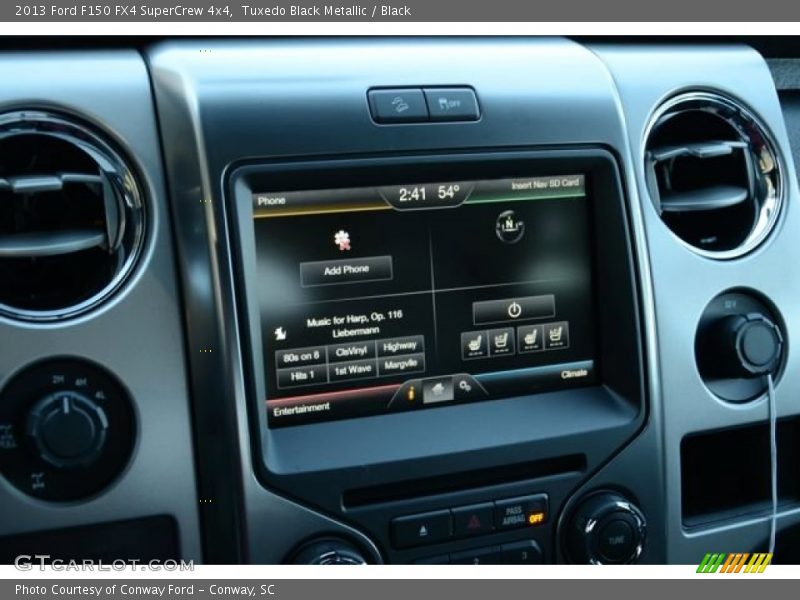 Tuxedo Black Metallic / Black 2013 Ford F150 FX4 SuperCrew 4x4