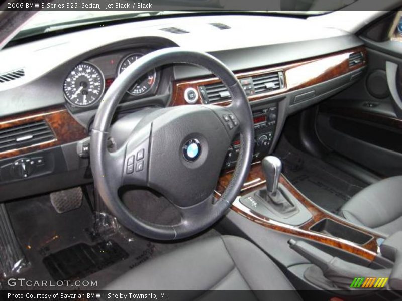 Jet Black / Black 2006 BMW 3 Series 325i Sedan