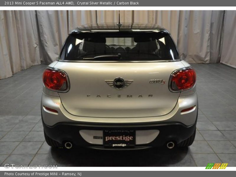 Crystal Silver Metallic / Carbon Black 2013 Mini Cooper S Paceman ALL4 AWD