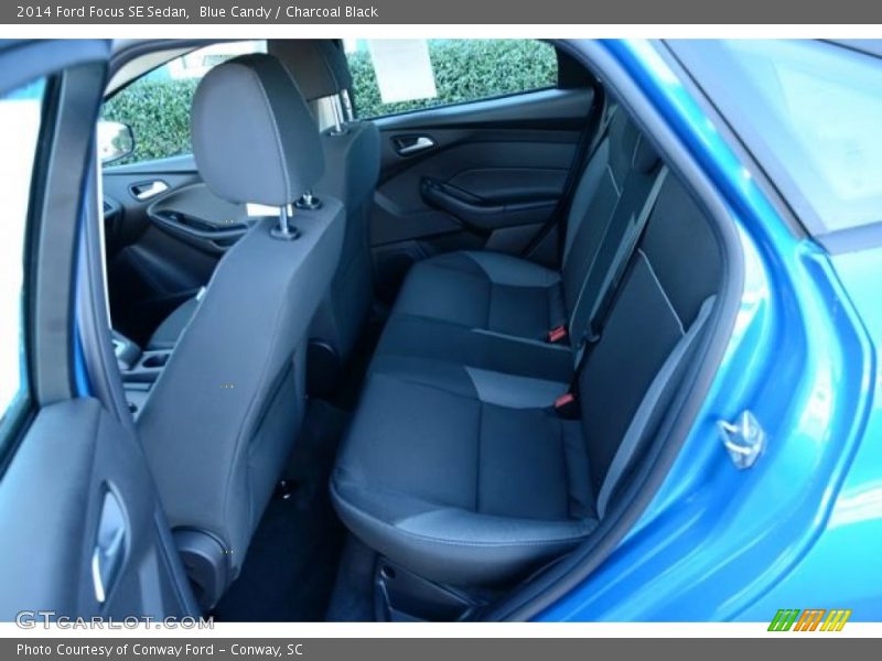 Blue Candy / Charcoal Black 2014 Ford Focus SE Sedan