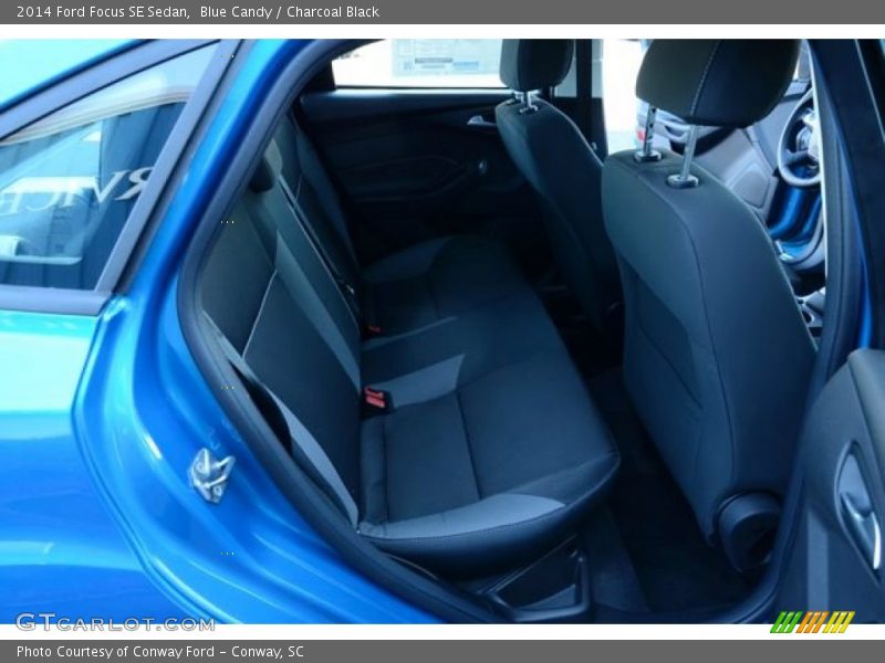 Blue Candy / Charcoal Black 2014 Ford Focus SE Sedan