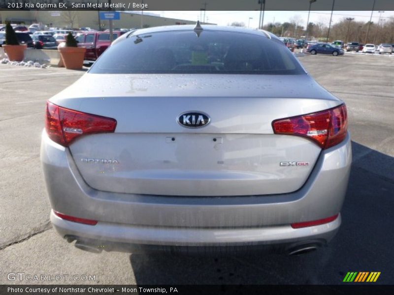 Satin Metal Metallic / Beige 2013 Kia Optima EX