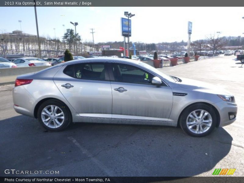 Satin Metal Metallic / Beige 2013 Kia Optima EX
