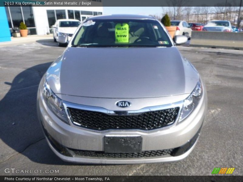 Satin Metal Metallic / Beige 2013 Kia Optima EX