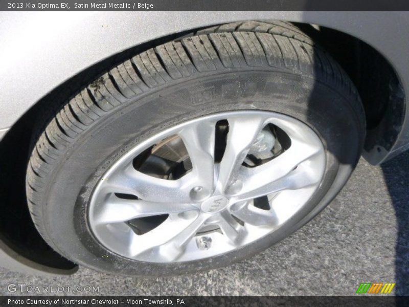 Satin Metal Metallic / Beige 2013 Kia Optima EX