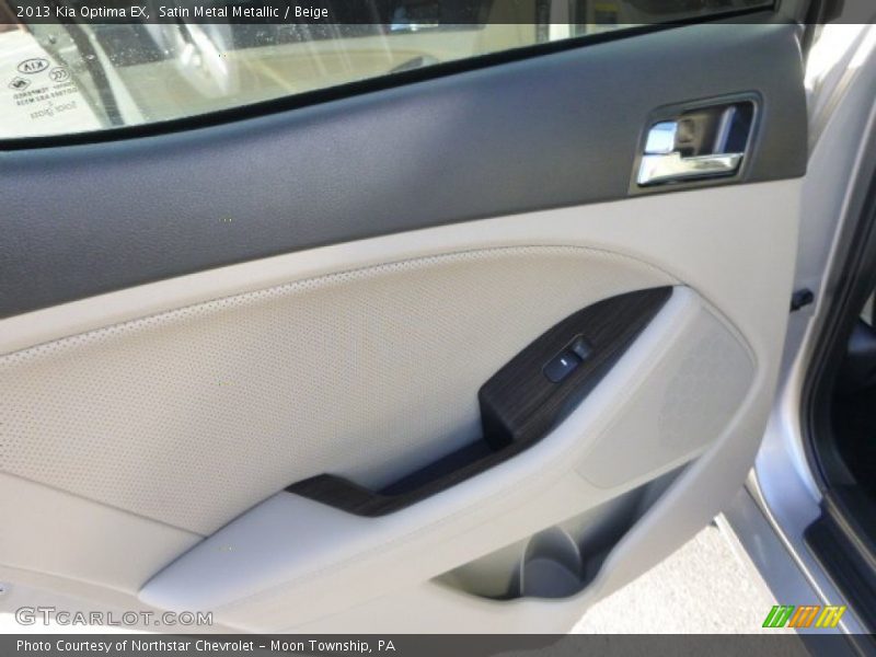 Satin Metal Metallic / Beige 2013 Kia Optima EX