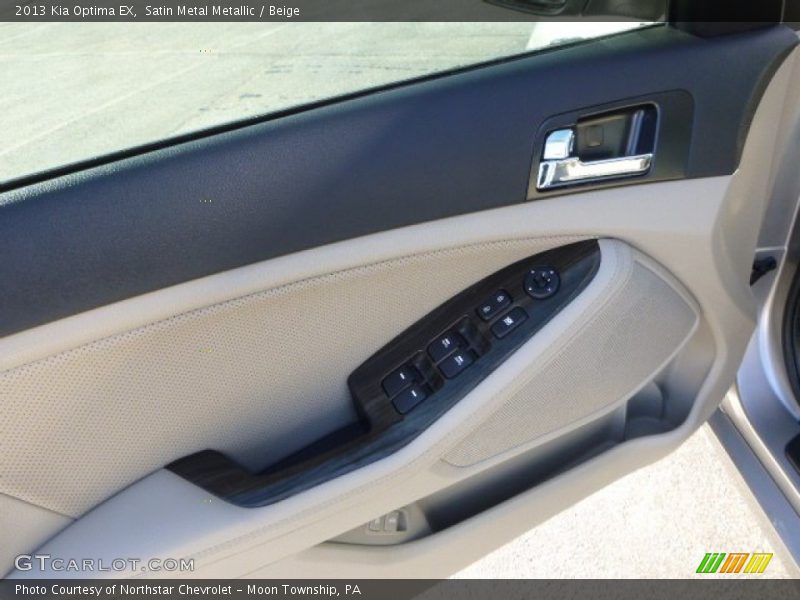 Satin Metal Metallic / Beige 2013 Kia Optima EX