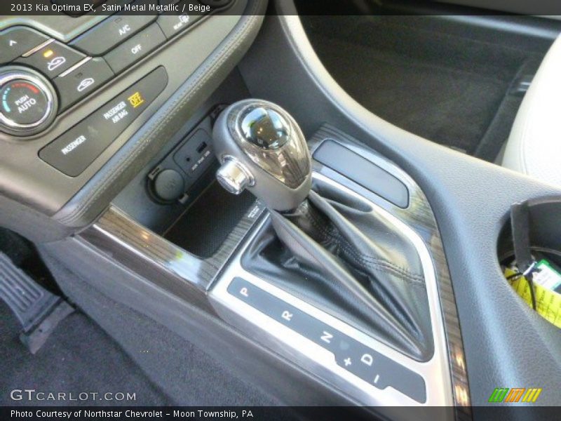 Satin Metal Metallic / Beige 2013 Kia Optima EX